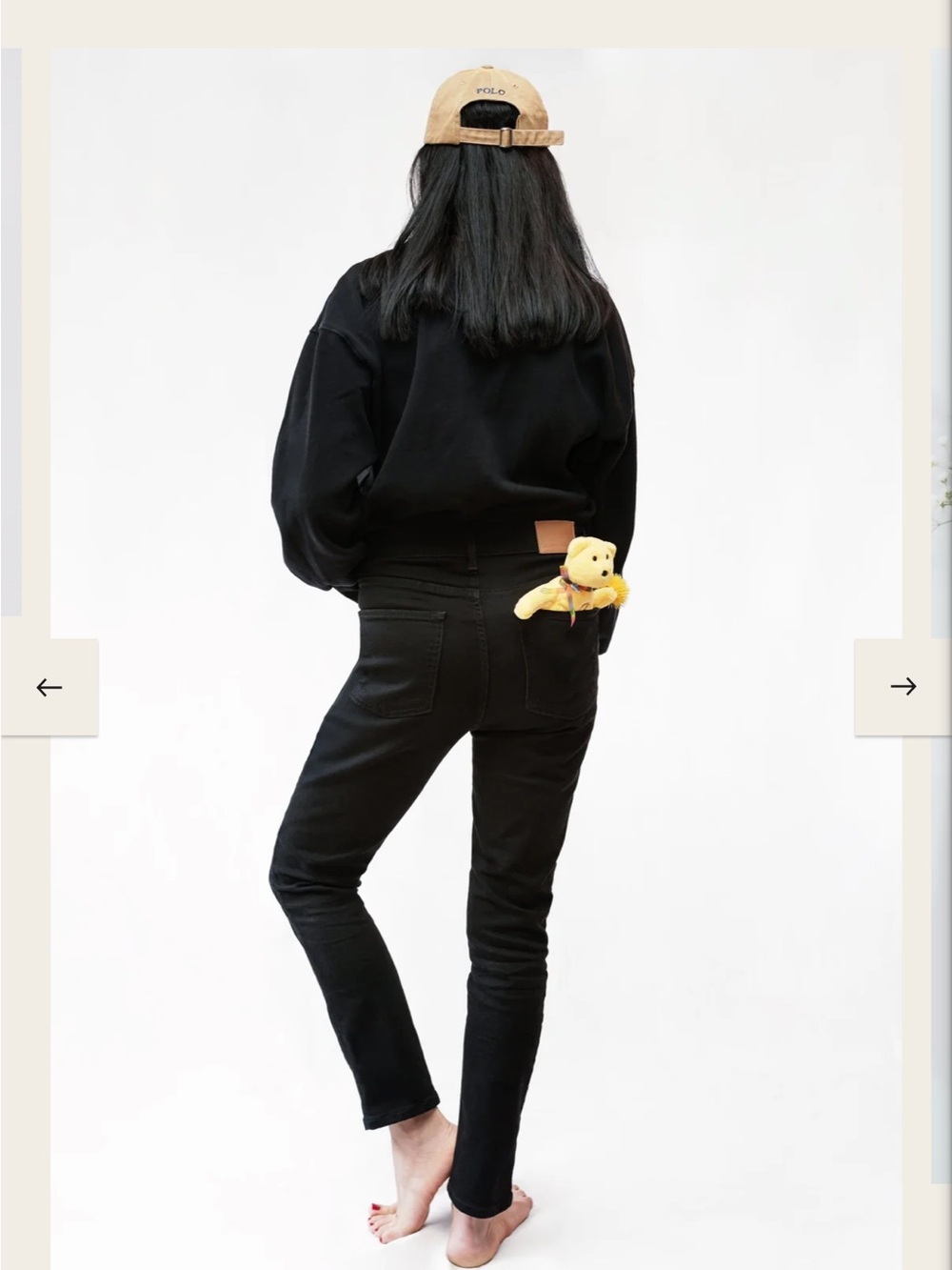 Ginger + Dandelion Black The Slim Women’s Jeans